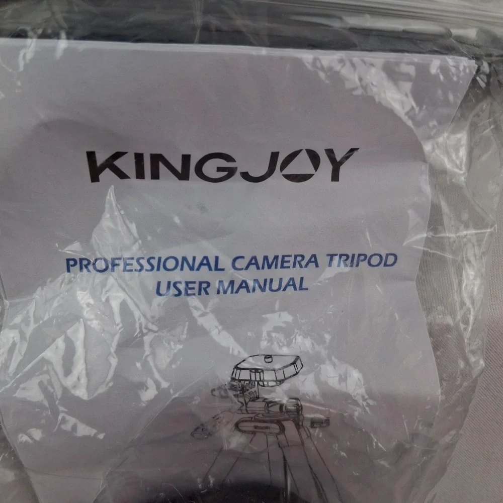 Kingjoy VT-831HBS Professional Camera Tripod w/ Carry Bag and Remote NEW IN BOX